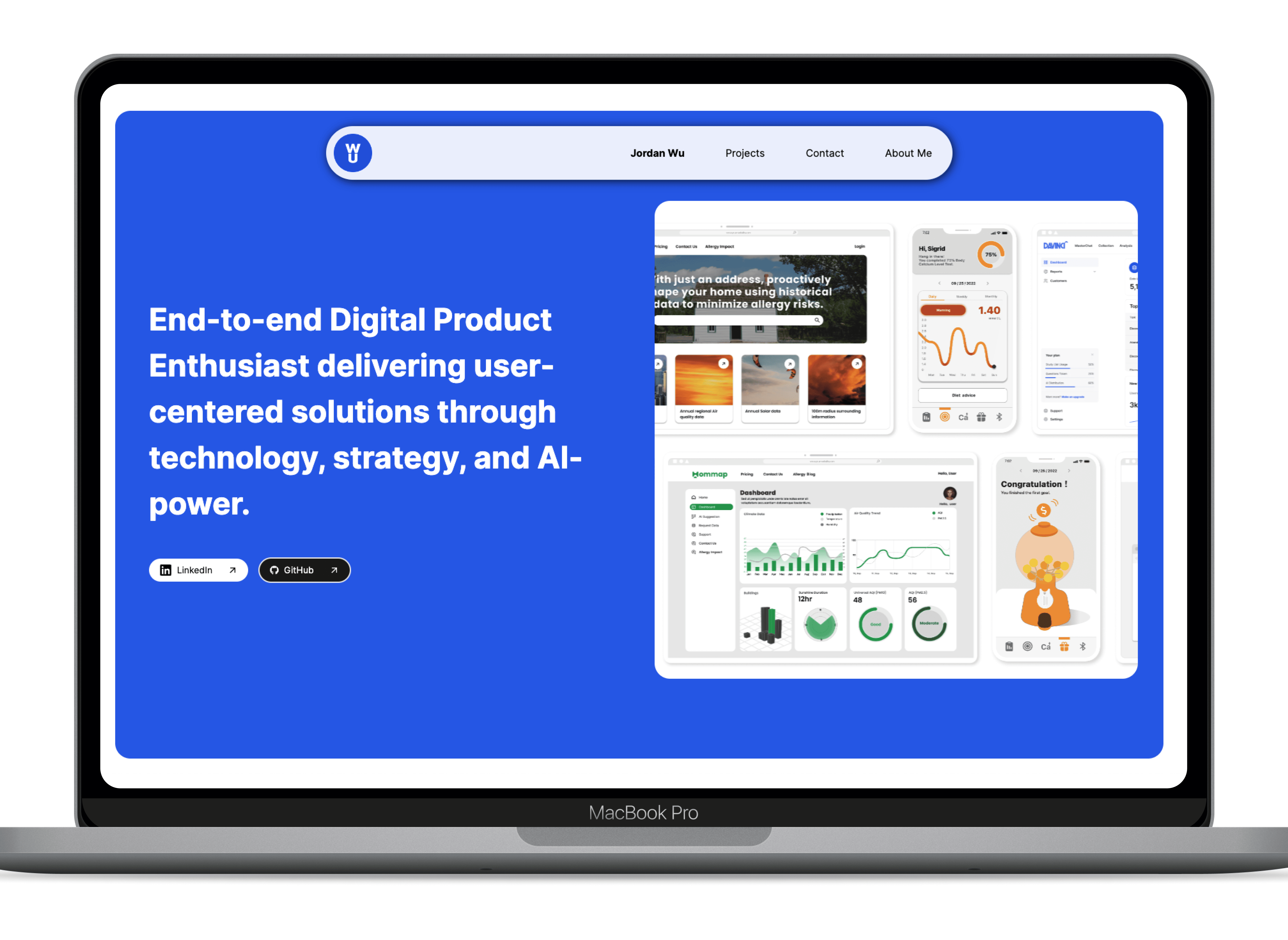 Jordan-Wu.com (Full Stack + UI/UX)